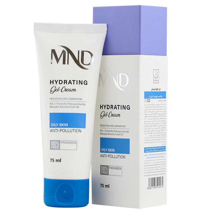 ژل کرم آبرسان مناسب پوست چرب mnd