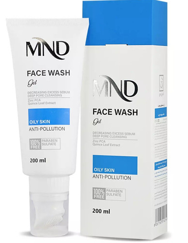ژل شستشوی مناسب پوست چرب mnd