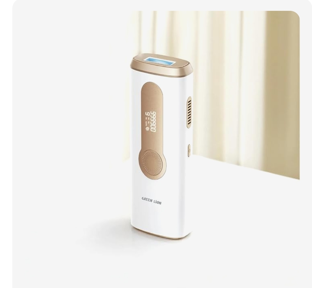 دستگاه لیزر موهای زائد گرین لاین مدل Green Lion GL-HR10 Hair Removal Laser GNHRMVLSRWH
