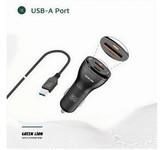 شارژر فندکی دو پورت 50 وات Green Lion مدل Dual Port Car Charger