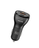 شارژر فندکی دو پورت 50 وات Green Lion مدل Dual Port Car Charger