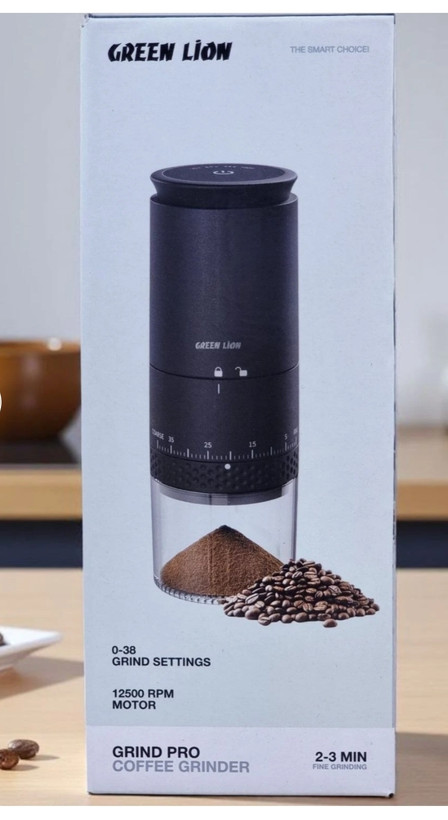 آسیاب قهوه گرین لاین مدل Grind Pro ا Green Lion Grind Pro Coffe Grinder